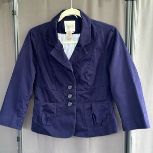 from Anthropology- Women’s cropped collared jacket
